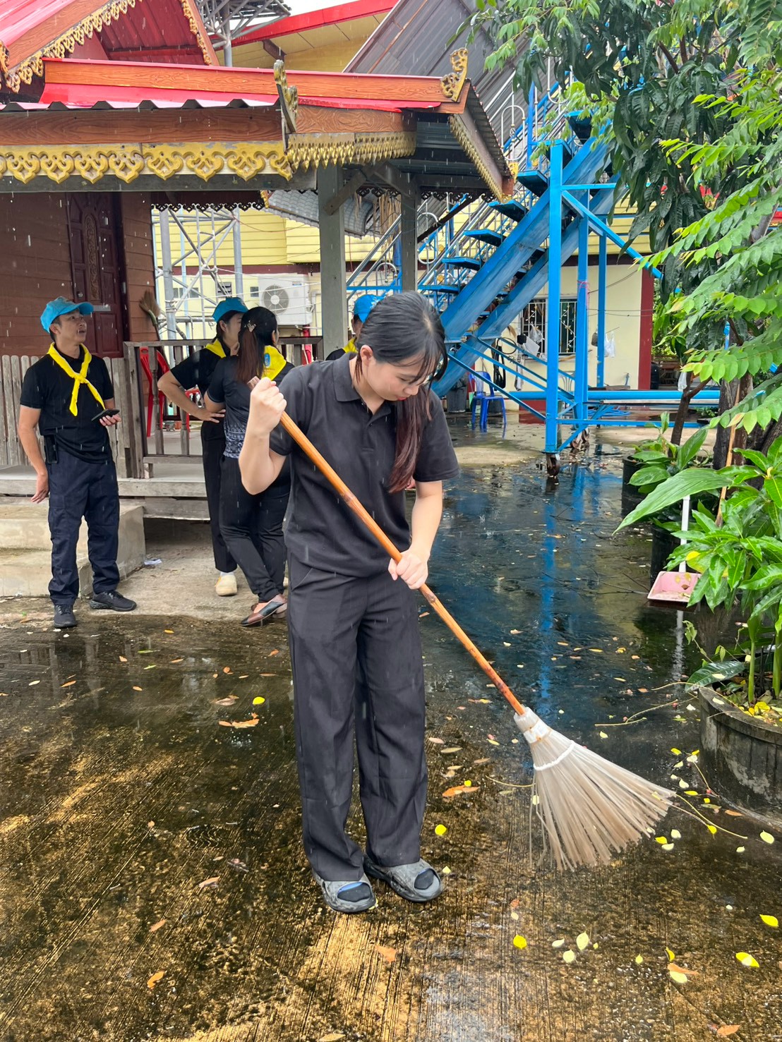 title - ส.ป.ก.บึงกาฬ จิตอาสาพัฒนาวัดเฉลิมพระเกียรติพระบาทสมเด็จพระเจ้าอยู่หัว